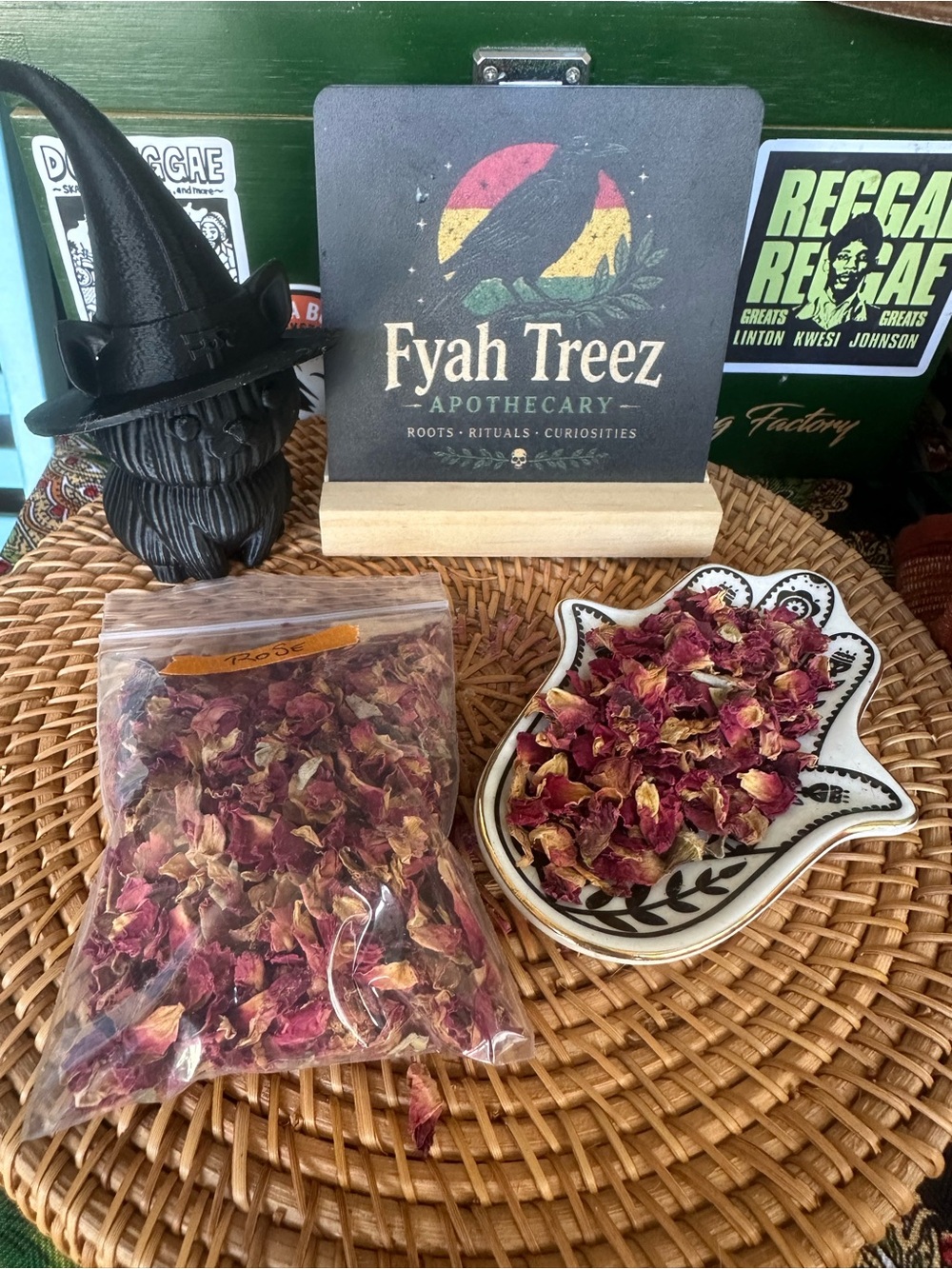 Dried Rose Petals – Large Bag for Love, Self-Love, Ritual & Spellwork